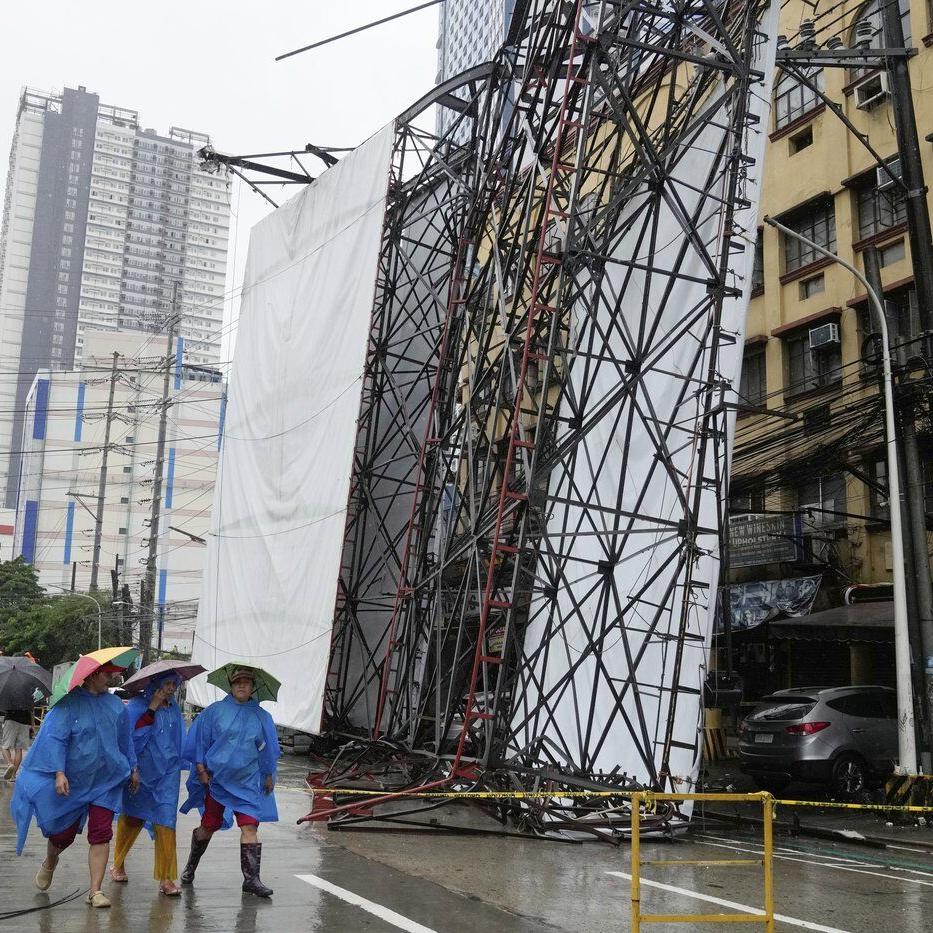 Tropical storm Wipha threatens southern China after battering Taiwan and the Philippines